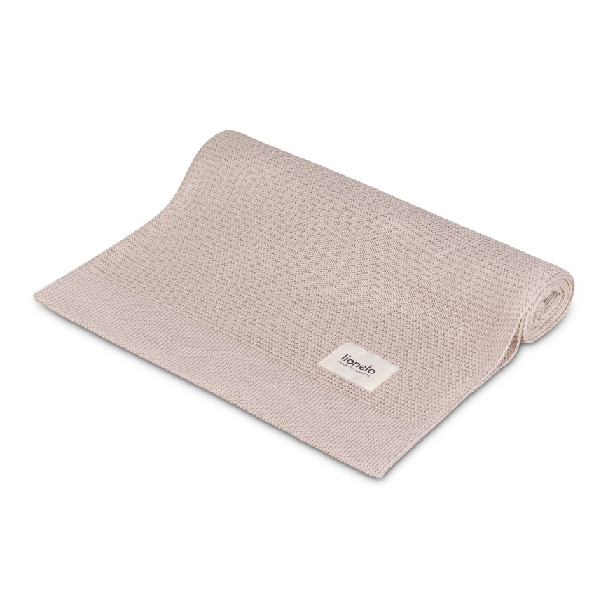 Lionelo - Lasten peitto BAMBOO BLANKET 75x100 cm hiekanvärinen