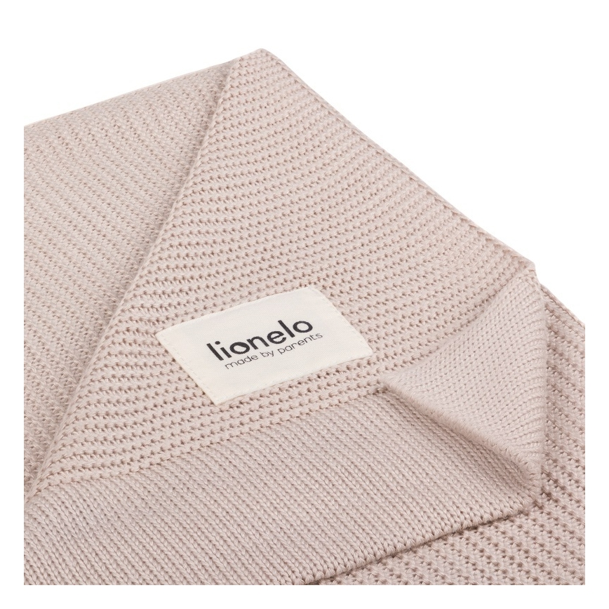 Lionelo - Lasten peitto BAMBOO BLANKET 75x100 cm hiekanvärinen