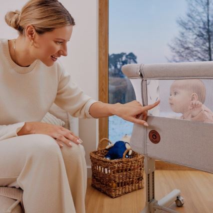 Lionelo - Lasten pinnasänky 3-in-1 AURORA harmaa