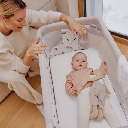 Lionelo - Lasten pinnasänky 3-in-1 AURORA harmaa