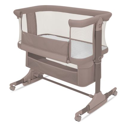 Lionelo - Lasten pinnasänky 3-in-1 JODIE Beige Taupe