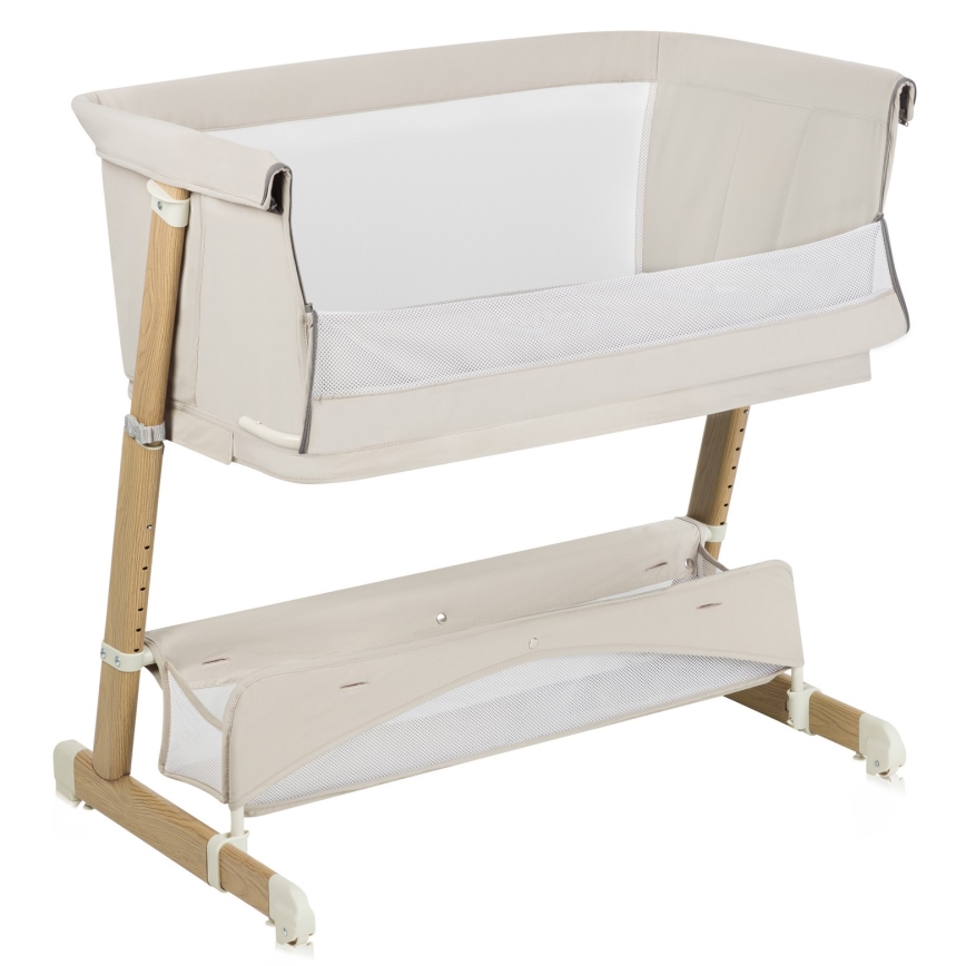 Lionelo - Lasten pinnasänky 5-in-1 THOMI PLUS Beige Sand