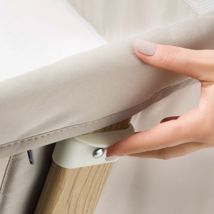 Lionelo - Lasten pinnasänky 5-in-1 THOMI PLUS Beige Sand