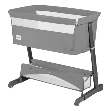 Lionelo - Lasten pinnasänky 5-in-1 THOMI PLUS Grey Concrete