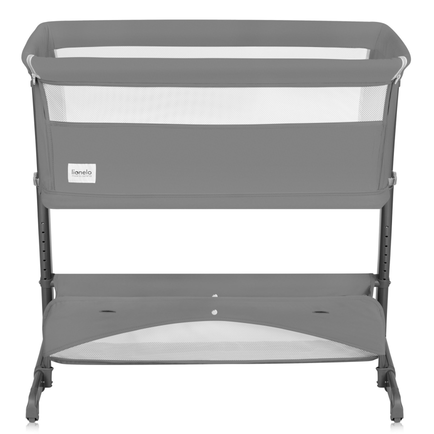 Lionelo - Lasten pinnasänky 5-in-1 THOMI PLUS Grey Concrete
