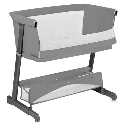 Lionelo - Lasten pinnasänky 5-in-1 THOMI PLUS Grey Concrete
