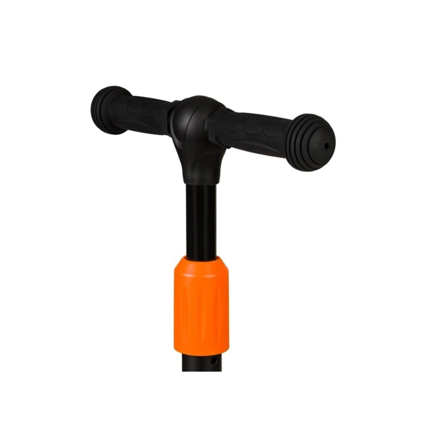 Lionelo - Lasten potkulauta TIMMY 3xAA oranssi/musta