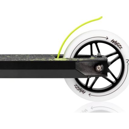 Lionelo - Lasten potkulauta WHIZZ musta/valkoinen/keltainen