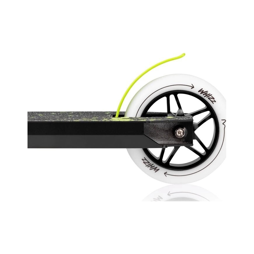 Lionelo - Lasten potkulauta WHIZZ musta/valkoinen/keltainen