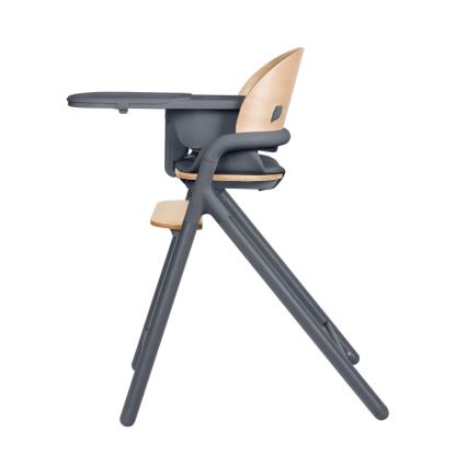 Lionelo - Lasten ruokatuoli 3-in-1 CELIA Harmaa puu