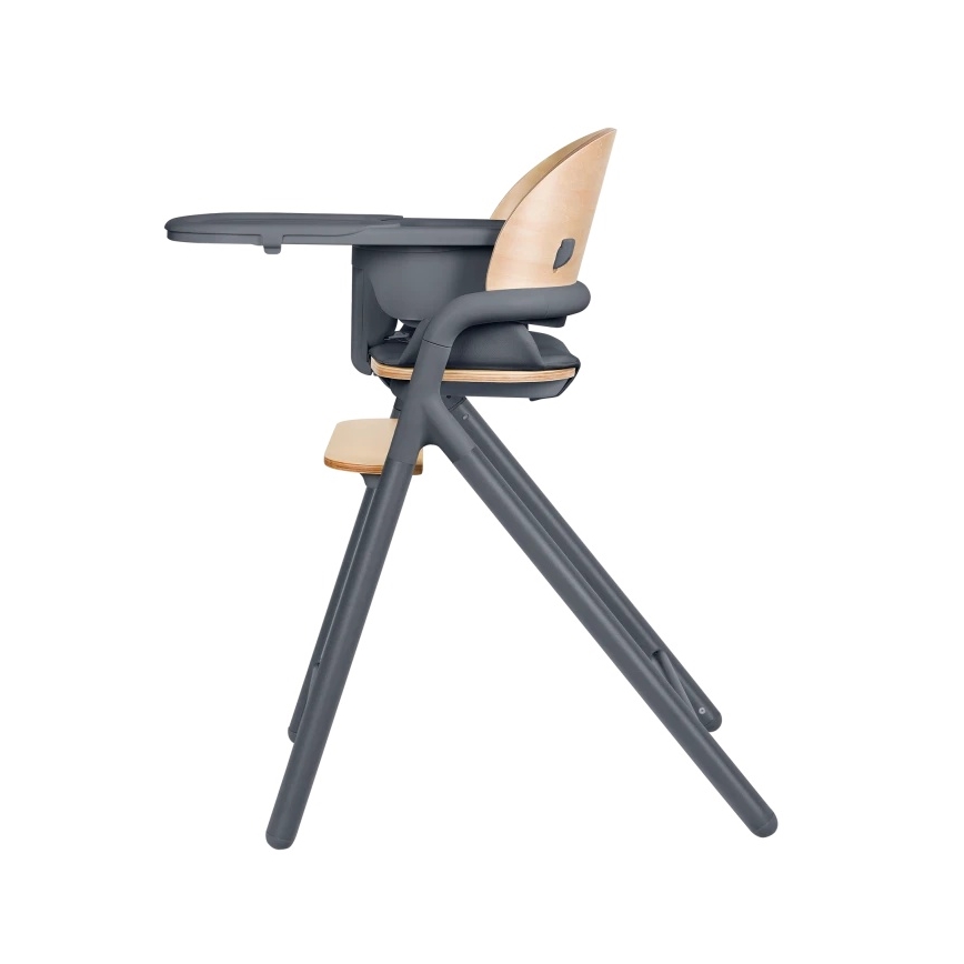 Lionelo - Lasten ruokatuoli 3-in-1 CELIA Harmaa puu