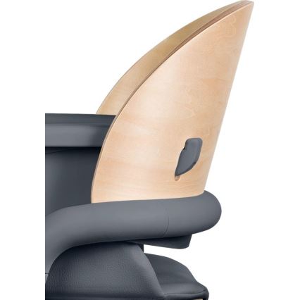 Lionelo - Lasten ruokatuoli 3-in-1 CELIA Harmaa puu