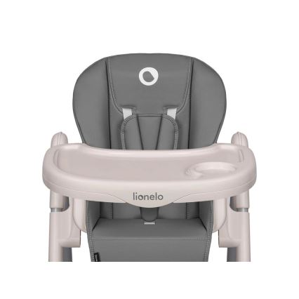 Lionelo - Lasten ruokatuoli ZANNA harmaa