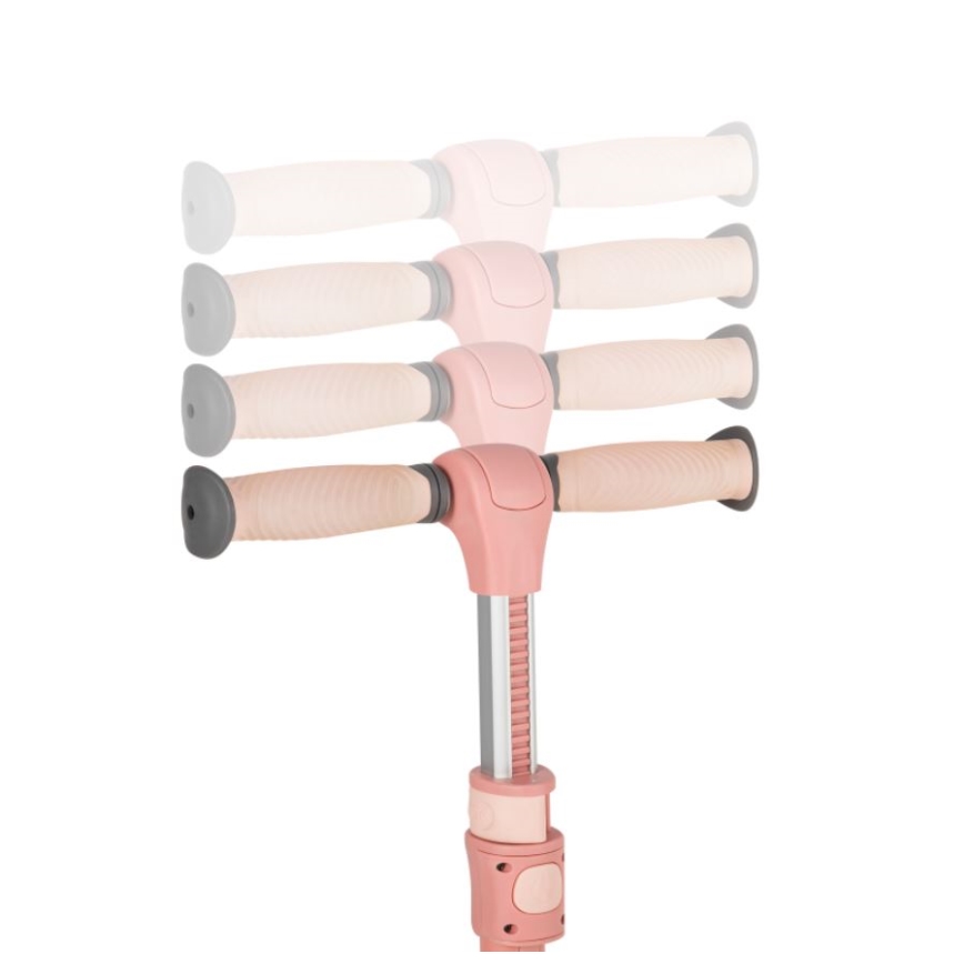 Lionelo - Lasten skootteri 2in1 FRANKY vaaleanpunainen