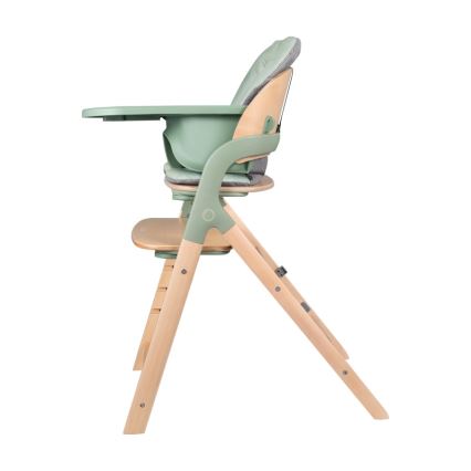 Lionelo - Lasten syöttötuoli 3-in-1 MEGAN Green Wood
