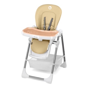 Lionelo - Lasten syöttötuoli LINN PLUS valkoinen/beige