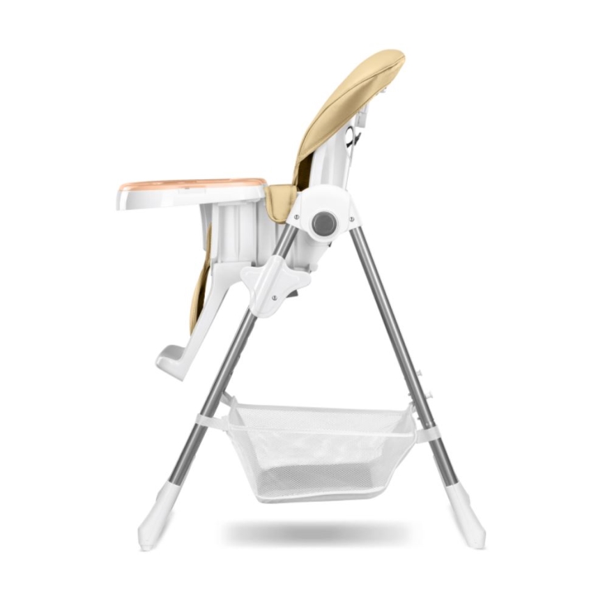 Lionelo - Lasten syöttötuoli LINN PLUS valkoinen/beige