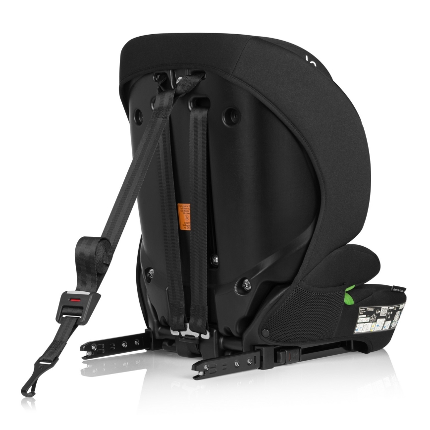 Lionelo - Lasten turvaistuin LEVI FIX i-Size 76-150 cm Musta Carbon
