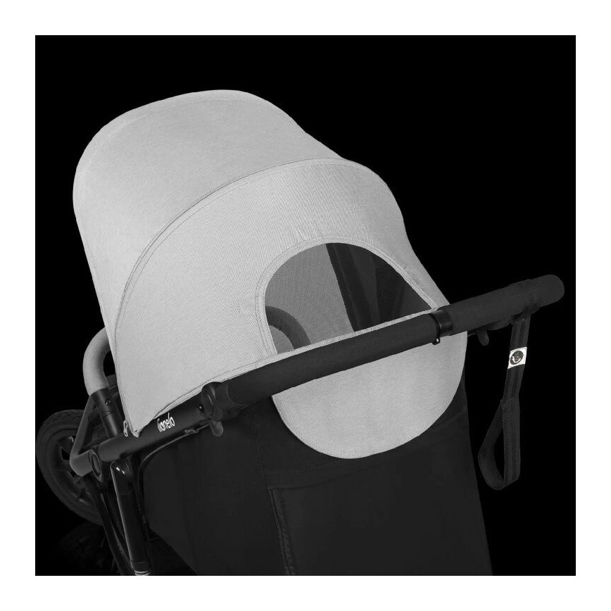 Lionelo - Lastenrattaat AZURA musta/harmaa