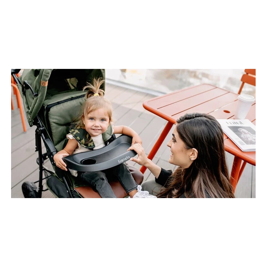 Lionelo - Lastenrattaat EMMA PLUS vihreä