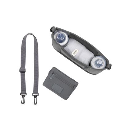 Lionelo - lastenvaunujen järjestäjä LITTLE CUBE Grey Stone