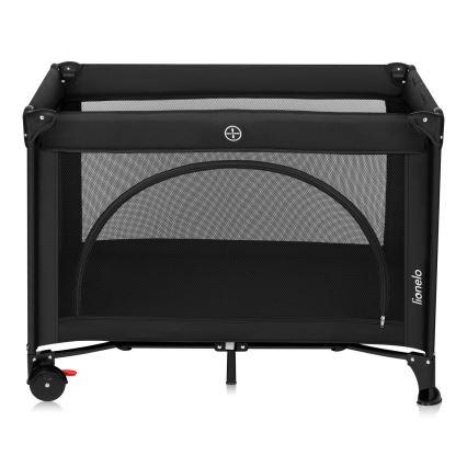 Lionelo - LAURA-matkasänky Black Carbon