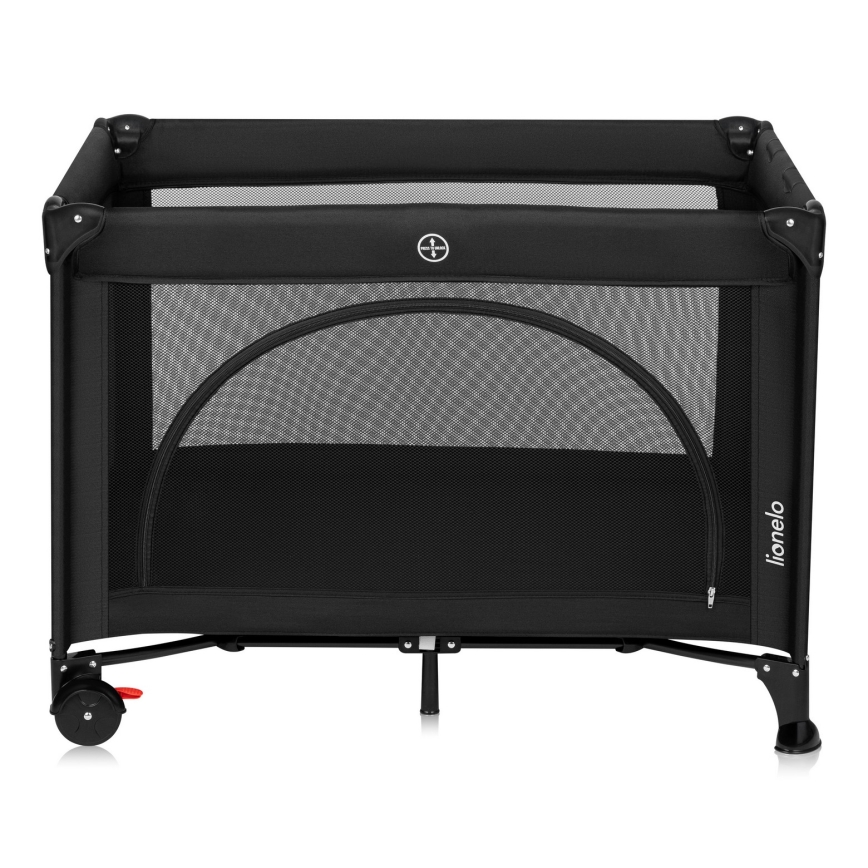 Lionelo - LAURA-matkasänky Black Carbon