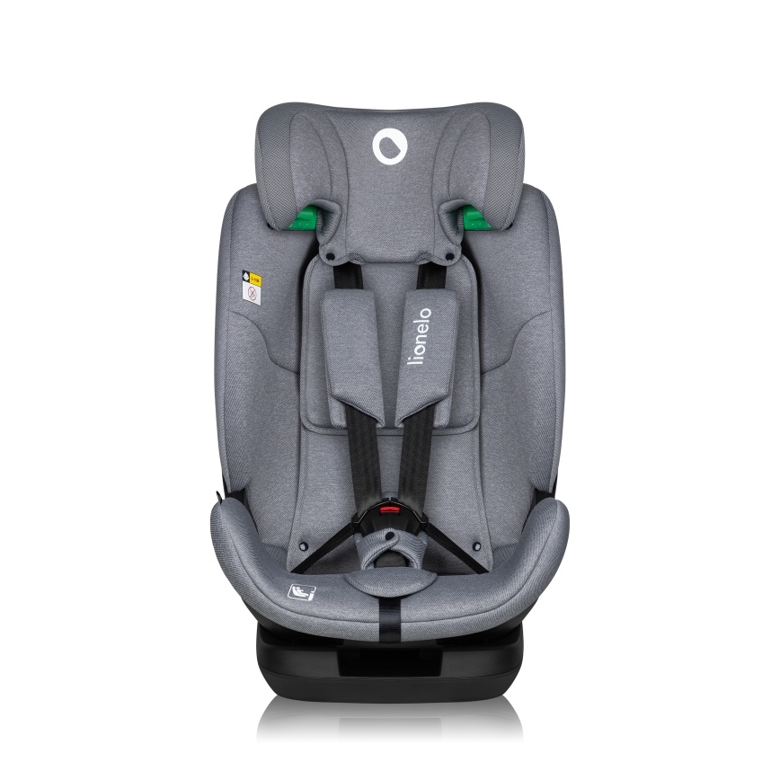 Lionelo - LAVENDER i-Size kääntyvä turvaistuin jalustalla 76-150 cm Grey Stone