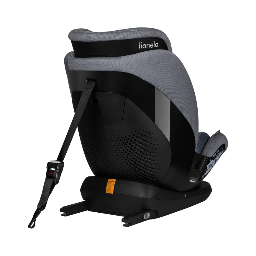 Lionelo - LAVENDER i-Size kääntyvä turvaistuin jalustalla 76-150 cm Grey Stone
