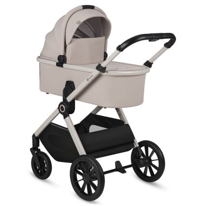 Lionelo - LAYLA 2-in-1 yhdistelmävaunut, beige (hiekka)