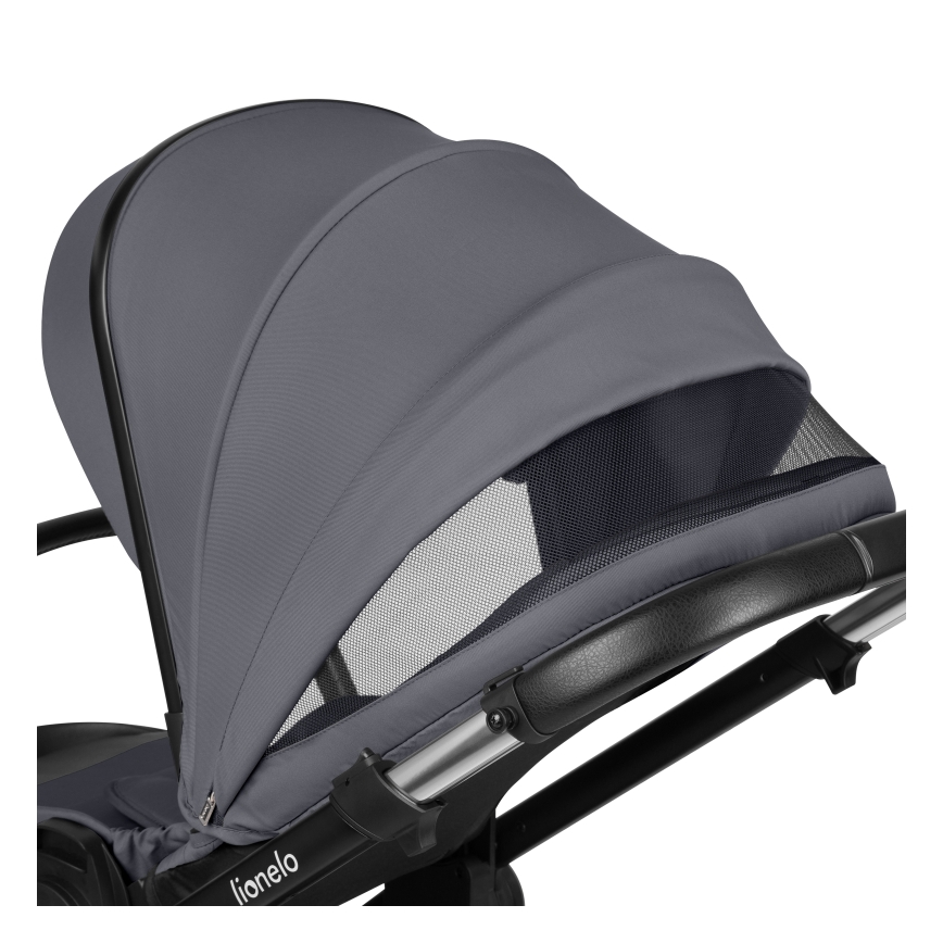 Lionelo - LAYLA 3-in-1 yhdistelmävaunut Grey Stone