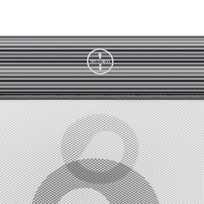 Lionelo - Leikkiaita BONNIE Grey Stone