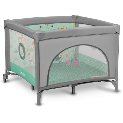 Lionelo - Leikkiaita MILLE harmaa/vihreä