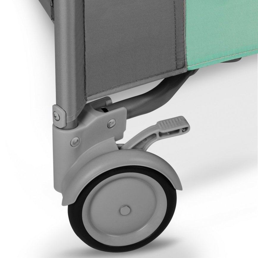 Lionelo - Leikkiaita MILLE harmaa/vihreä