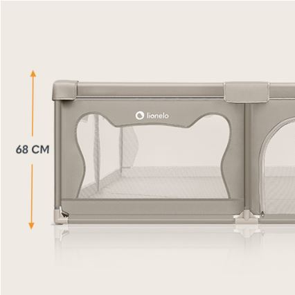 Lionelo - Leikkiaita WILLOW XL, beige