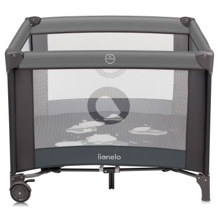 Lionelo - Leikkikehä BONNIE Harmaa Scandi