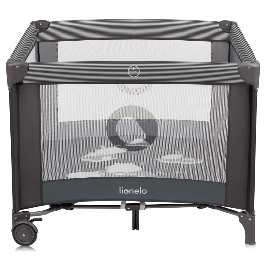 Lionelo - Leikkikehä BONNIE Harmaa Scandi