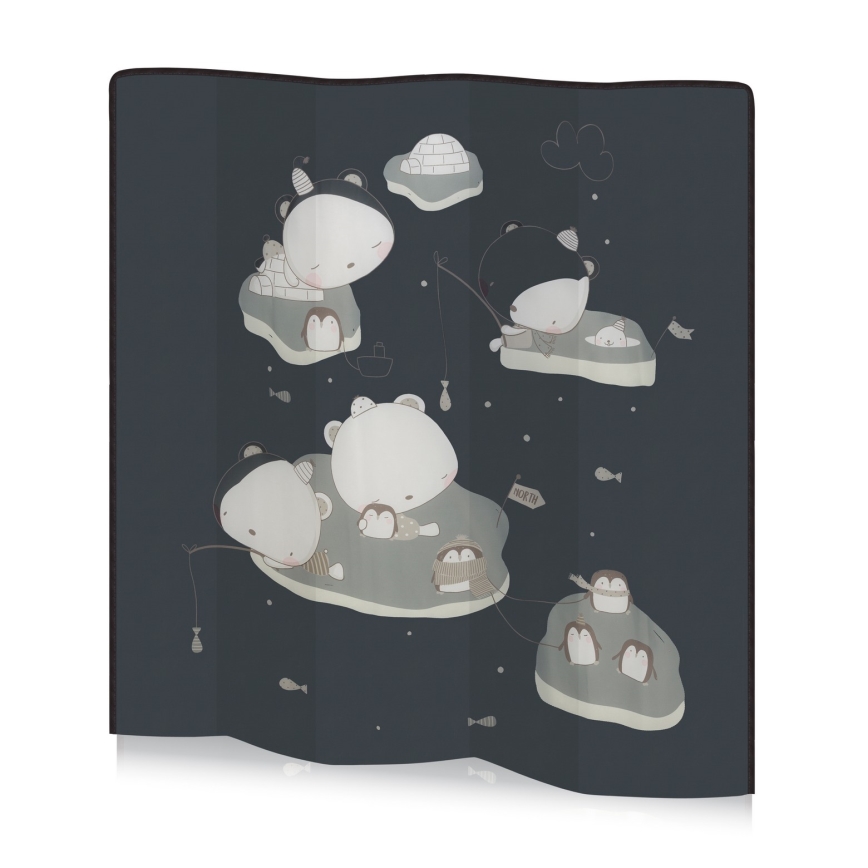 Lionelo - Leikkikehä BONNIE Harmaa Scandi