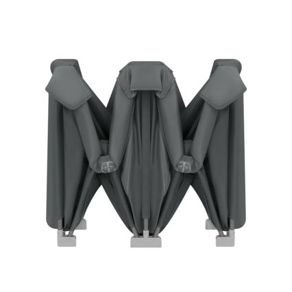 Lionelo - Leikkikehä FLORENCE Harmaa Grafiitti