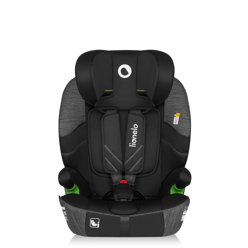 Lionelo - LEVI FIX i-Size turvaistuin 76-150 cm Grey Stone