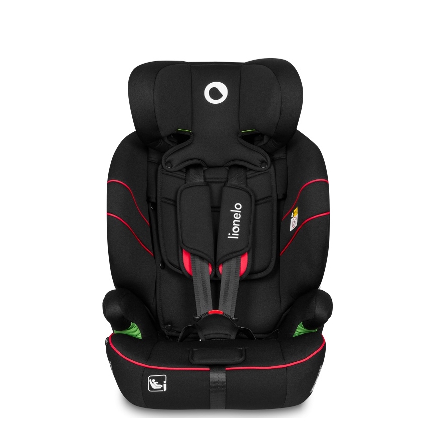 Lionelo - LEVI i-Size turvaistuin 76-150 cm Sporttinen musta