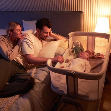 Lionelo - LUNA 2-in-1 vauvan pinnasänky, beige