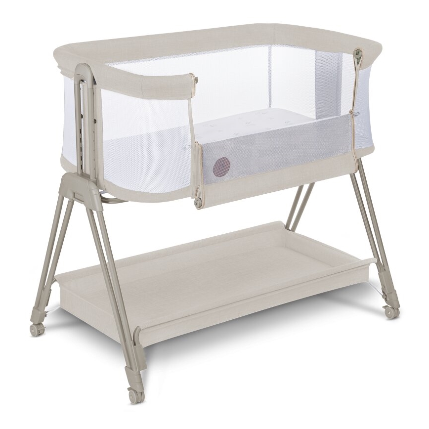 Lionelo - LUNA 2-in-1 vauvan pinnasänky, beige