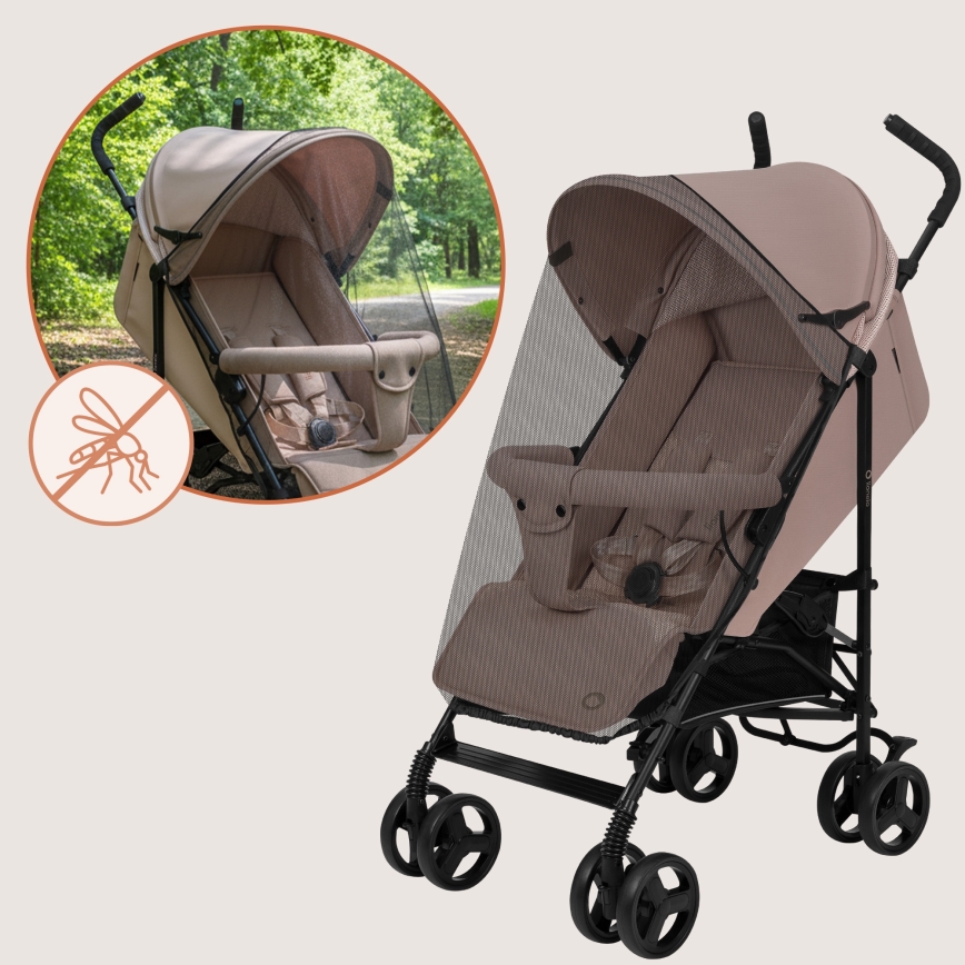 Lionelo - matkarattaat ELIA Beige Taupe