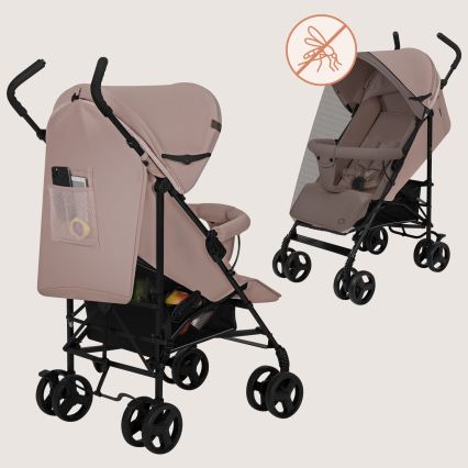Lionelo - matkarattaat ELIA Beige Taupe