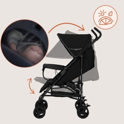 Lionelo - Matkarattaat ELIA Black Onyx