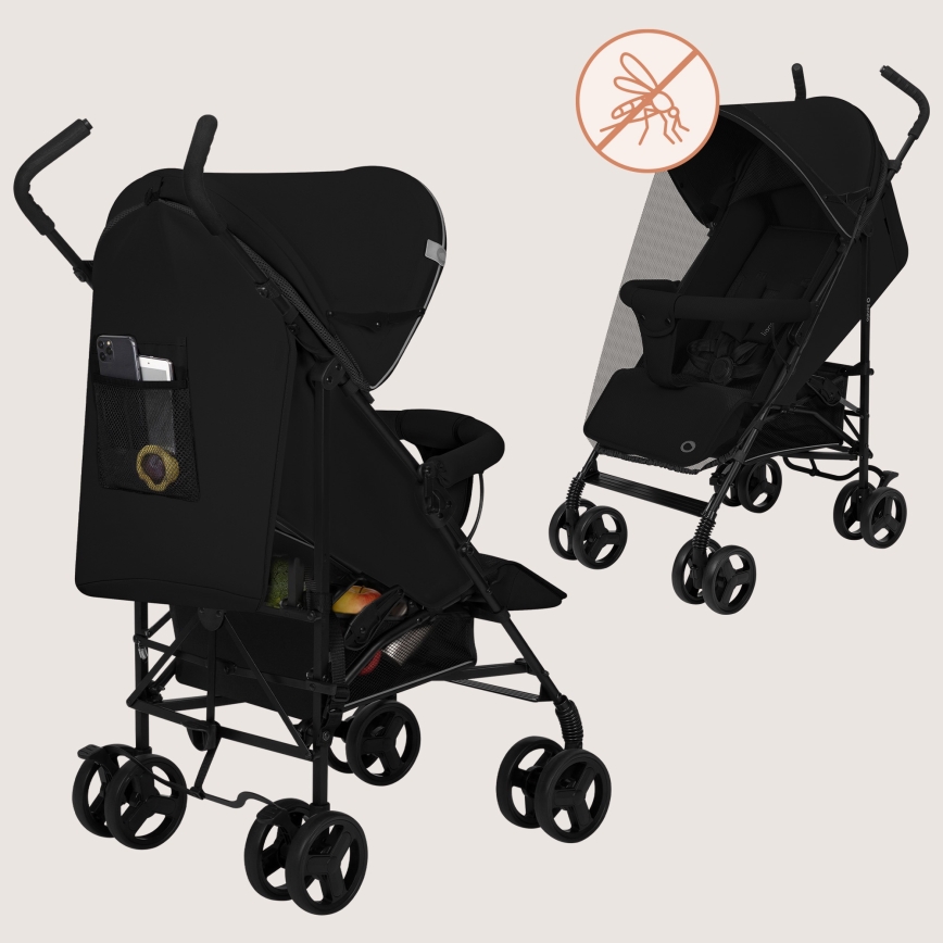 Lionelo - Matkarattaat ELIA Black Onyx