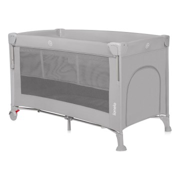 Lionelo - matkasänky 3-in-1 ELLEN harmaa Concrete