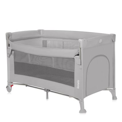 Lionelo - matkasänky 3-in-1 ELLEN harmaa Concrete