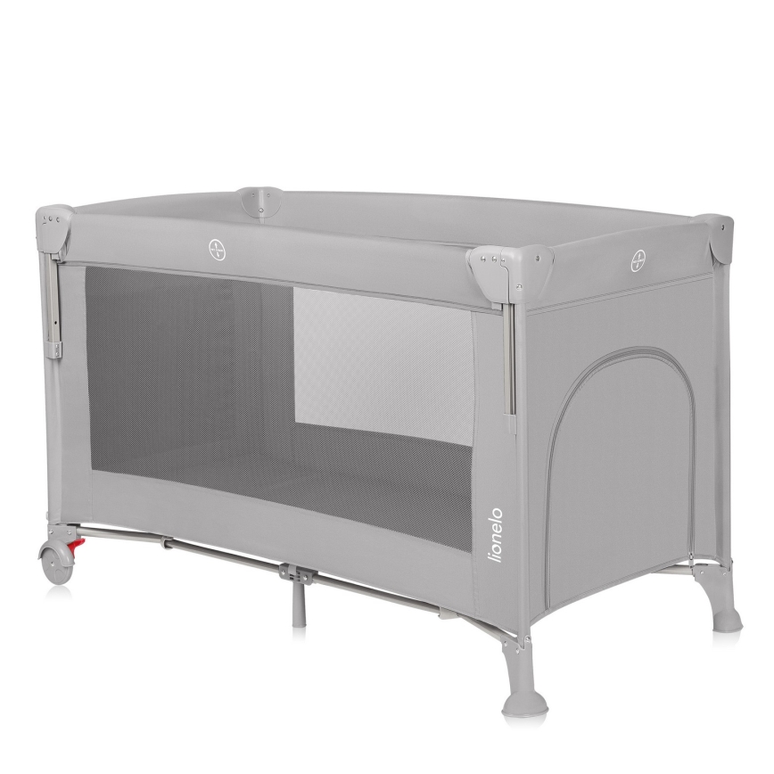 Lionelo - matkasänky 3-in-1 ELLEN harmaa Concrete